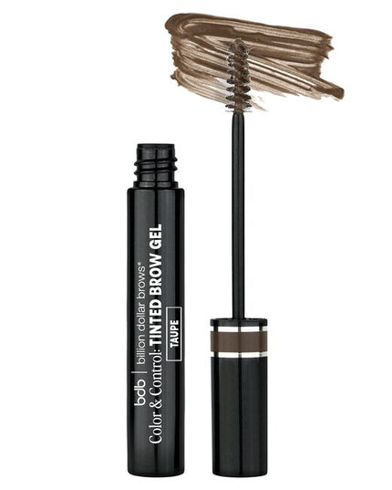 Achieve beautiful, long-lasting brows with our Color & Control: Tinted Brow Gel! The small spoolie wand applies tinted fibers to brow hairs, giving them a natural-looking, full, fluffy appearance. The long-wear, waterproof formula sets in place brows with a flexible, all day hold. Say goodbye to brow worries and hello to Color &amp; Control! This formula is waterproof, smudge-proof, and long-lasting.