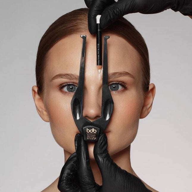 When shaping eyebrows, "one-size-fits-all" stencils rarely produce desired results. The Brow Buddy Tool has revolutionized the brow shaping process by identifying the most flattering start, arch &amp; end based on the unique facial structure of each client.