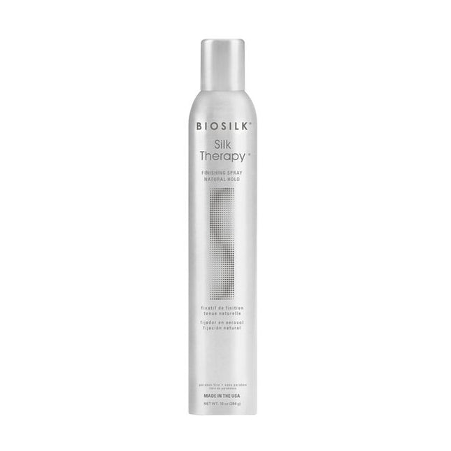 Farouk BioSilk Finishing Spray Medium Hold will give your hair a light to medium hold, without the stickiness and film regular hairsprays will leave.