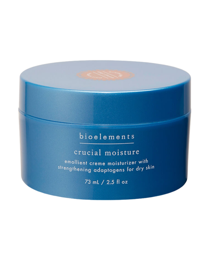Emollient creme moisturizer for dry skin improves the look of lines with lubricating hydrators.