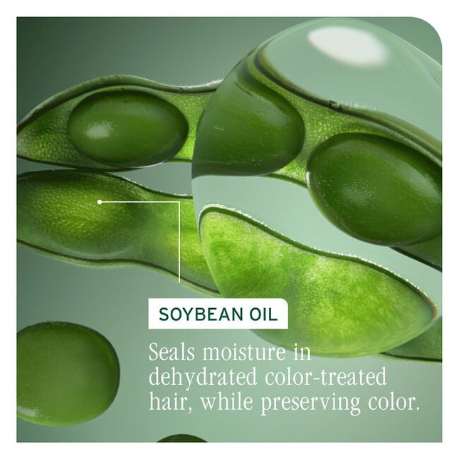 ColorLast Shampoo for Color-Treated Hair is a gentle, low-pH formula designed to cleanse color-treated hair while preserving color depth, tone, and shine. Infused with a color care concentrate of soybean oil and stearic acid, it delivers essential nourishment and protection to maintain lasting color and high shine. This shampoo helps prevent color fade for up to 4 weeks*, provides 35% more shine after one use**, and leaves hair 13X smoother** and twice as strong** after just one application**.