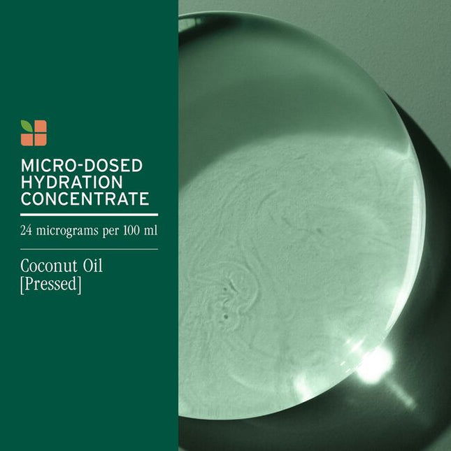 All-In-One Multi-Benefit Spray for All Hair Types is a lightweight, fast-absorbing leave-in spray that serves as the ultimate primer for all hair types. Infused with a nourishing concentrate of pressed coconut oil, this versatile spray provides heat protection, enhances shine, softness, and smoothness, while also controlling frizz, static, and flyaways. It effectively seals split ends and offers 14 times more conditioning, smoother hair, and better detangling compared to non-conditioning shampoo*.