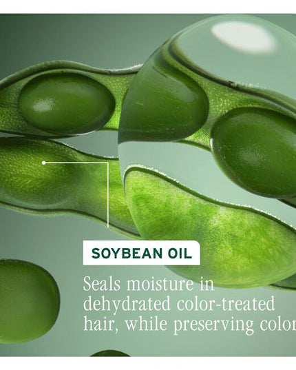 The Biolage ColorLast Conditioner for Color-Treated Hair is a low-pH conditioner specifically formulated to maintain salon color while providing exceptional care for color-treated hair. Infused with a precise blend of soybean oil and stearic acid, this conditioner offers a micro-dosed color care concentrate that helps protect and preserve the depth and brilliance of your hair color.