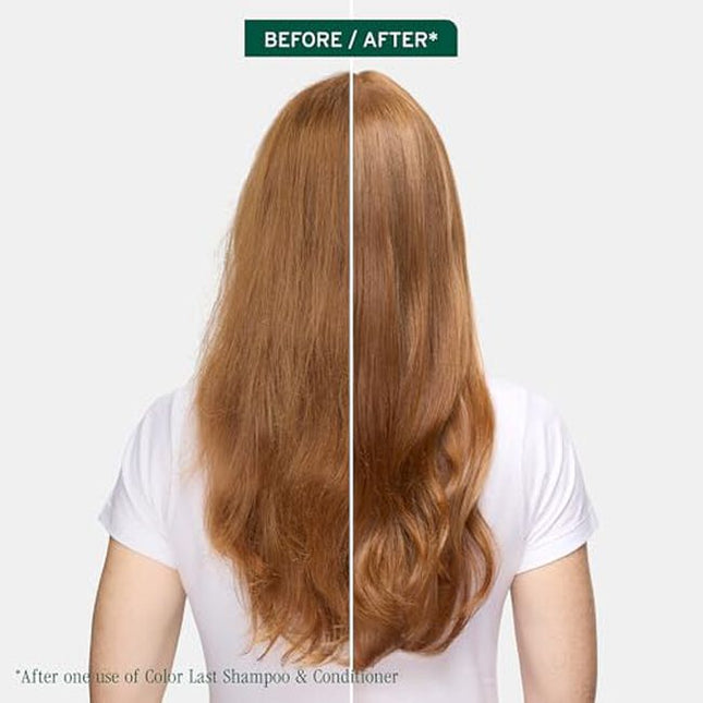 Extend the life of your salon-vibrant hair color for up to 9 weeks*, now in a convenient, travel-friendly kit. Inspired by nature's fade-defying orchid, this professional-quality 3-step system is designed to protect, nourish, and perfect your color-treated hair, even when you're away from home.