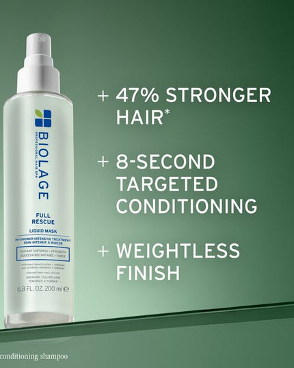 Provides deep, concentrated conditioning with a weightless finish. Fortifies hair for 47% more strength and visibly reduced breakage*. Powered by Smart Repair Technology to target and reinforce weak points in the hair fiber. Leaves hair feeling and looking plump, full, smooth, and hydrated. Transforms hair in just 8 seconds.