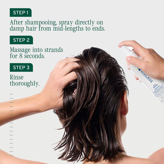 Provides deep, concentrated conditioning with a weightless finish. Fortifies hair for 47% more strength and visibly reduced breakage*. Powered by Smart Repair Technology to target and reinforce weak points in the hair fiber. Leaves hair feeling and looking plump, full, smooth, and hydrated. Transforms hair in just 8 seconds.