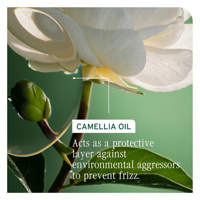 SmoothProof Serum for Frizzy Hair is a specialized hair care product designed to provide the perfect amount of smoothness and shine to frizz-prone hair. Infused with a concentrate of camellia oil and glycerin, this serum acts as a protective layer against environmental aggressors like humidity, helping to control frizz for up to 24 hours. Its carefully calibrated formula leaves hair looking and feeling soft, sleek, and shiny, making it an ideal choice for those seeking to tame unruly strands.