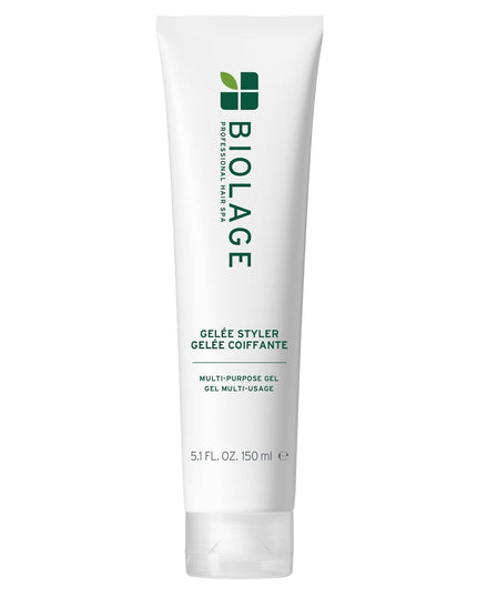 Styling Gelée 150 ml is a versatile, all-purpose gel that provides medium hold while taming flyaways and frizz. Ideal for any hair type, this lightweight formula smooths your strands without weighing them down or adding tackiness, maintaining body and volume while imparting a gorgeous shine. It offers control without the crunch, ensuring a smooth and polished finish.