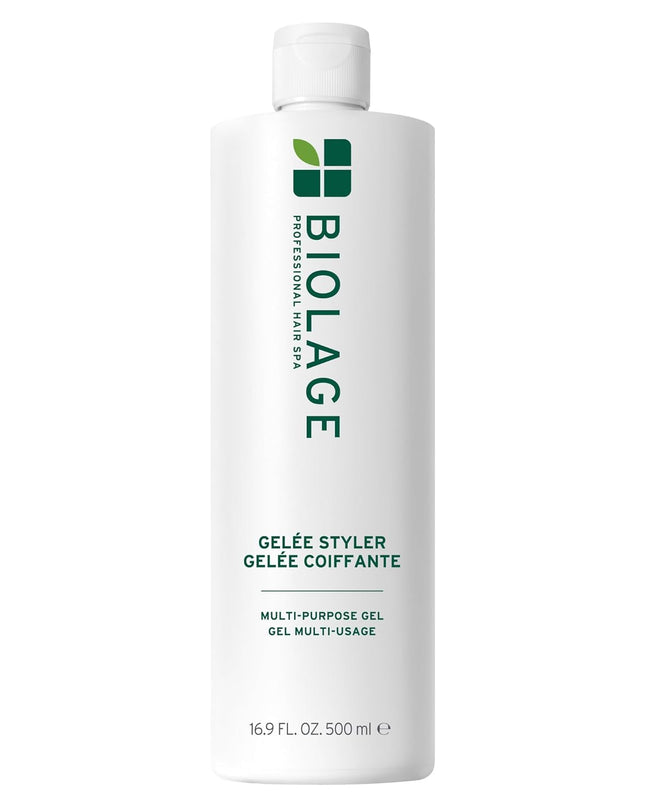 Biolage Styling Gelee is an all-purpose professional gel that is ideal for all hair types, from fine hair to curly hair to add body, shine and control. Volumizing and effective at smoothing frizzy hair, this hair cream is perfect for taming flyaways and creating hold and shape without crunchiness or residue. Blue agave nectar thrives in harsh conditions by retaining moisture and nourishment.