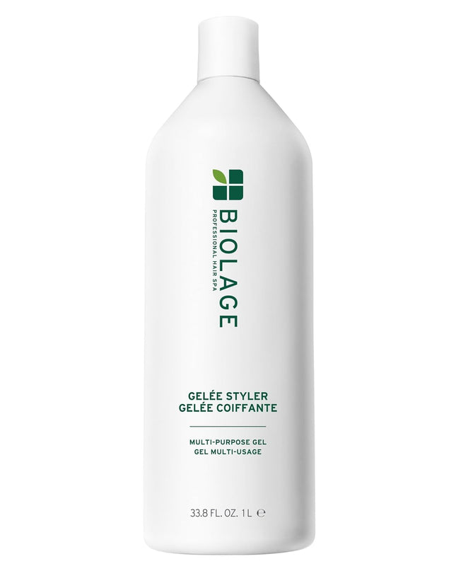 Biolage Styling Gelee is an all-purpose professional gel that is ideal for all hair types, from fine hair to curly hair to add body, shine and control. Volumizing and effective at smoothing frizzy hair, this hair cream is perfect for taming flyaways and creating hold and shape without crunchiness or residue. Blue agave nectar thrives in harsh conditions by retaining moisture and nourishment.