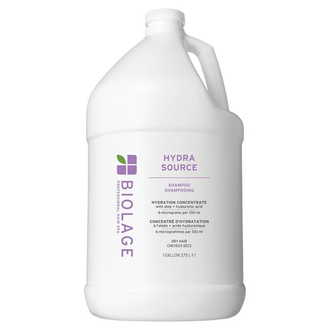 Dry hair often causes frizz and split ends and lacks shine. Inspired by the ever-hydrated, never dry aloe plant, Biolage Hydra source Shampoo helps optimize moisture balance and protect against future damage for healthy looking hair. This salon professional hair treatment gives you up to 15X more moisturized hair after just one application.*