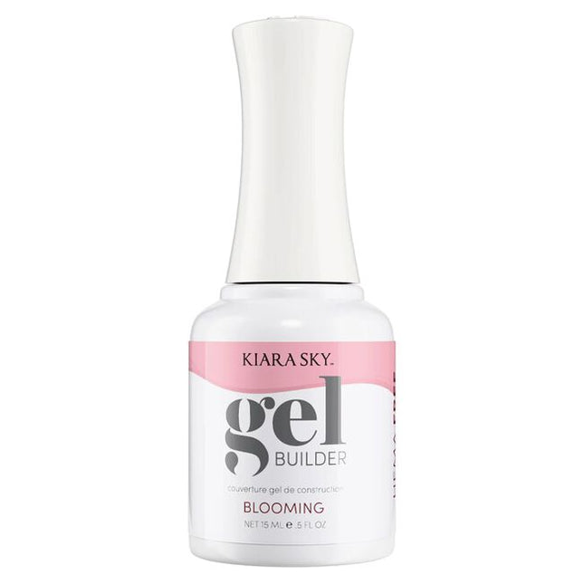Kiara Sky Gel Builders HEMA Free Collection is the newest innovation in builder gels, created for nail professionals and enthusiasts who want both strength and safety in their nail enhancements. This collection includes eight natural and flattering shades packaged in convenient 15 ml bottles. 