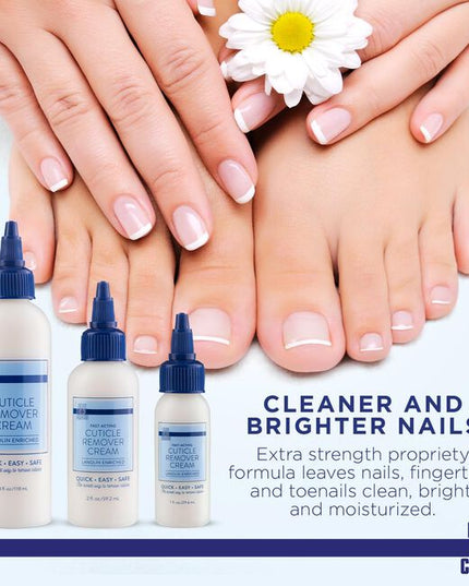For 90+ years Blue Cross Professional Nail Care has been the preferred choice of manicurists, cosmetologists, nail artists, influencers, and beauticians for cuticle care and nail health - leaving nail beds clean, bright, moisturized, and nourished.