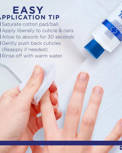 For 90+ years Blue Cross Professional Nail Care has been the preferred choice of manicurists, cosmetologists, nail artists, influencers, and beauticians for cuticle care and nail health - leaving nail beds clean, bright, moisturized, and nourished.