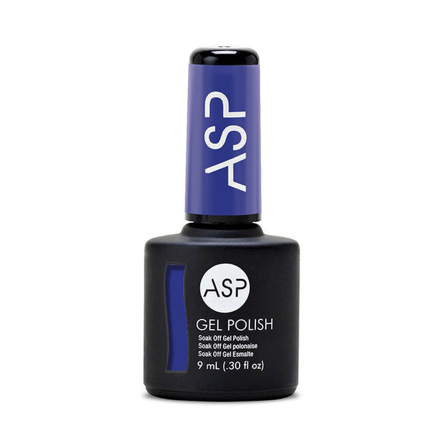 ASP Soak-Off Gel Polish is a 100% pure gel formula that applies like polish giving you a high shine gel manicure that lasts up to two weeks. ASP Soak-Off Gel Polish can be cured under an LED or UV lamp and Soaks Off with acetone.