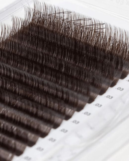 Meet the softer side of lash artistry. Borboleta's Brown Lashes are officially here! Meadow Brown Lashes are a light, golden finish that brightens the eye and softens the entire look.