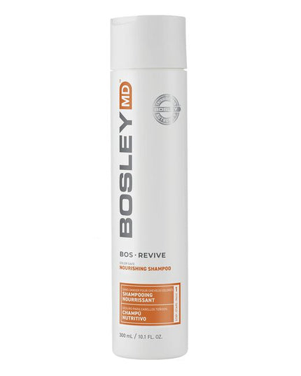 BosRevive Nourishing Shampoo is uniquely formulated for those who want to help restore visibly thinning hair. Sulfate-free shampoo removes build-up, such as DHT, from the scalp surface, while cleansing hair of product build-up and pollution. Pumpkin Seed Extract and Saw Palmetto, natural DHT-Blockers, combine with Rosemary Extract and Panthenol to help reduce scalp inflammation, increase scalp circulation and strengthen the hair to promote healthy hair growth.