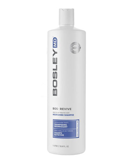 BosRevive Nourishing Shampoo is uniquely formulated for those who want to help restore visibly thinning hair. Sulfate-free shampoo removes build-up, such as DHT, from the scalp surface, while cleansing hair of product build-up and pollution. Pumpkin Seed Extract and Saw Palmetto, natural DHT-blockers, combine with Rosemary Extract and Panthenol to help reduce scalp inflammation, increase scalp circulation and strengthen the hair to promote healthy hair growth.