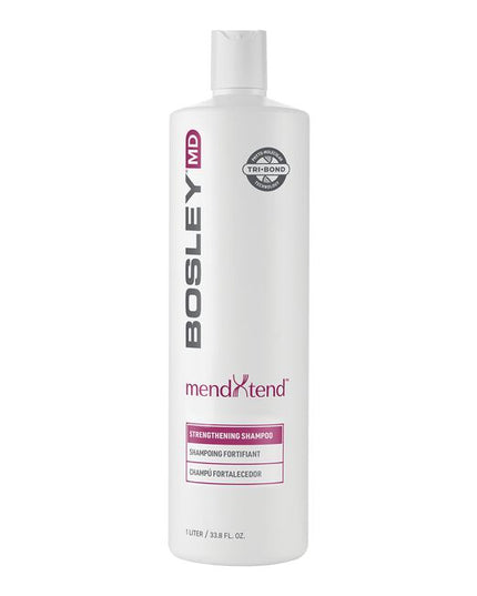 Get longer, thicker, fuller-looking hair with mendXtend Strengthening System. Tri Bond phyto-molecular technology strengthens strands from the innermost layer of hair while DHT inhibitors promote healthy hair growth.