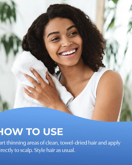 BosRevive Leave-In Thickening Treatment is uniquely formulated for those who want to help restore visibly thinning hair. Designed to help inhibit DHT, this lightweight, foaming, alcohol-free intensive treatment may aid in rejuvenating the scalp and help support the growth of stronger, healthier hair.