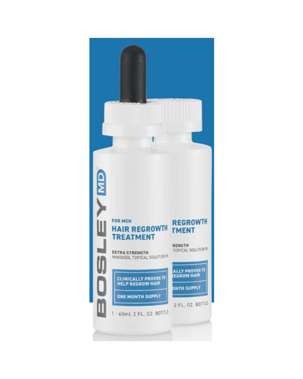 Hair Regrowth Treatment with Minoxidil formulated exclusively for Men is a leave-in, FDA-approved treatment clinically proven to regrow hair and slow down further hair loss.