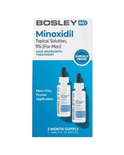 Hair Regrowth Treatment with Minoxidil formulated exclusively for Men is a leave-in, FDA-approved treatment clinically proven to regrow hair and slow down further hair loss.
