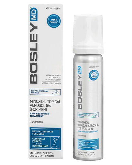 Clinically proven to regrow hair and slow down further hair loss, Hair Regrowth Treatment with Minoxidil is a leave-in, FDA approved treatment available in a targeted, no-mess sprayer application. Reactivate hair follicles to stimulate hair growth and fight hair loss with this clinically proven formula and achieve thicker, fuller looking hair.