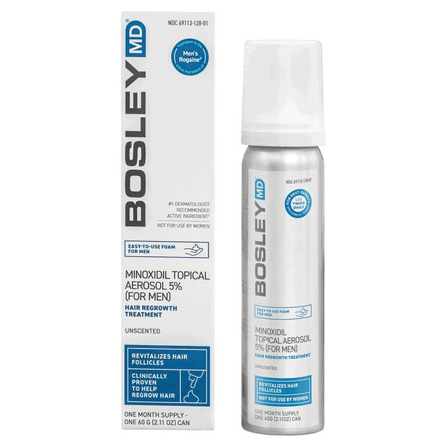 Clinically proven to regrow hair and slow down further hair loss, Hair Regrowth Treatment with Minoxidil is a leave-in, FDA approved treatment available in a targeted, no-mess sprayer application. Reactivate hair follicles to stimulate hair growth and fight hair loss with this clinically proven formula and achieve thicker, fuller looking hair.
