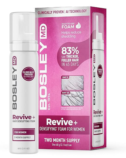 Give Thinning Hair The Finger! Get thicker, fuller-looking hair in as little as 45 days with this breakthrough hair growth technology co-created by Bosley Doctors and Yuva Biosciences. It is the first ever thinning hair solution formulated using artificial intelligence. AI processed thousands of compounds to identify the exact molecule need to support healthy mitochondria.†