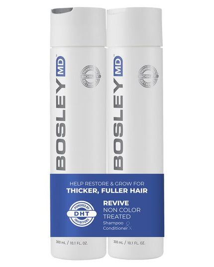BosleyMD Banded DUOs helps restore &amp; grow visibily thinning hair with botanical DHT inhibitors.