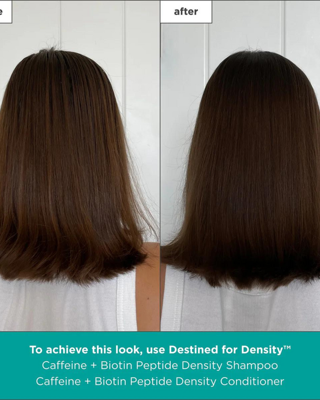 A density-boosting conditioner that helps boost and extend serum benefits by encouraging scalp microcirculation and providing lightweight hydration.