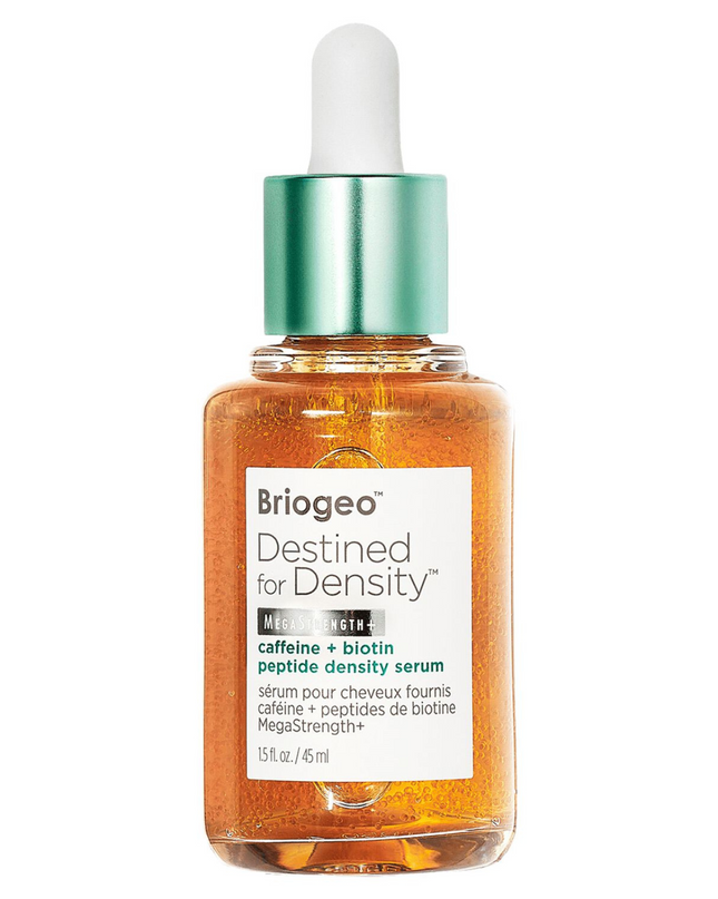 Lightweight, fast-absorbing serum that helps promote hair’s density and encourages nutrient-rich microcirculation to the scalp.