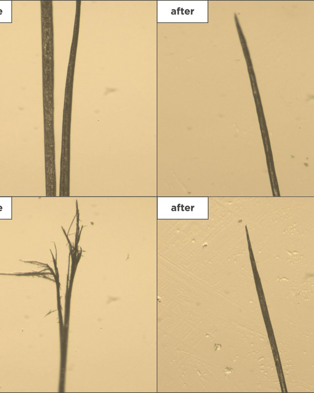 A lightweight, silicone-free oil that helps seal split ends, repair hair damage, and prevent future breakage.