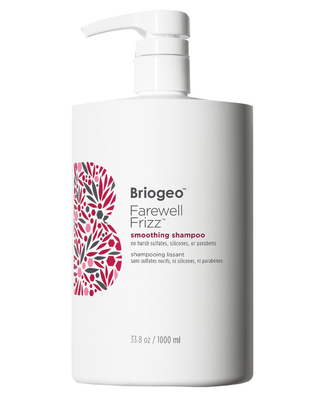 A frizz-fighting, silicone-free conditioner that smooths strands and adds shine to hair.