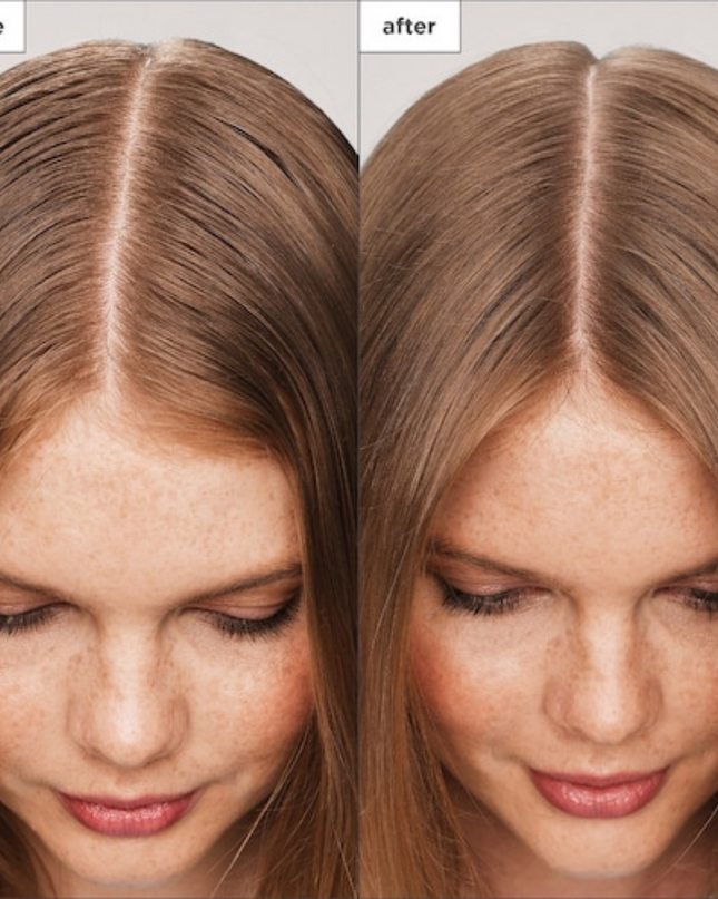 A leave-in soothing scalp treatment clinically shown to increase scalp hydration by up to 142%.*