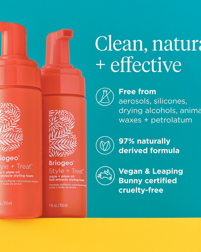 A versatile, multitasking styling foam for the perfect bouncy blowout, touchable curl definition, or a textured lived-in look.