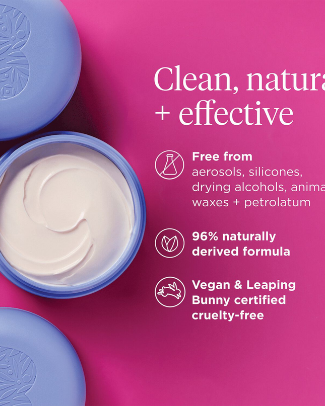 A demi-matte sculpting pomade to provide buildable control, texture, and definition for flexible styling.