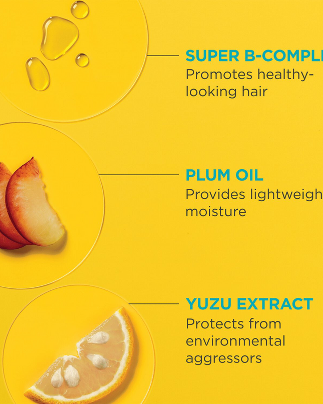 A leave-in, soft lotion for heatless styling that provides 24-hour frizz reduction for an effortless air-dried finish.