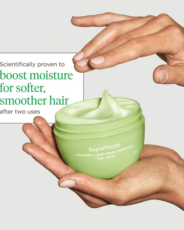 A protein-free nourishing hair mask scientifically proven to boost moisture for softer, smoother, and more manageable hair.