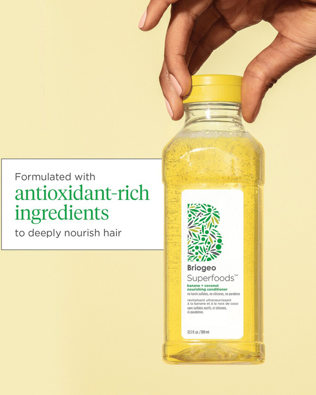 A nutrient-rich, fresh-juice-inspired shampoo that deeply nourishes dry, parched hair.