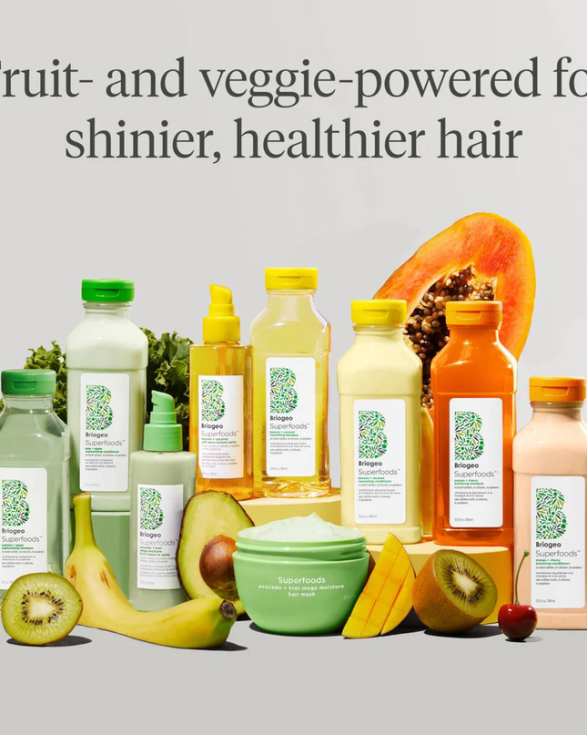 A nutrient-rich, juice-inspired shampoo that helps balance oil production.