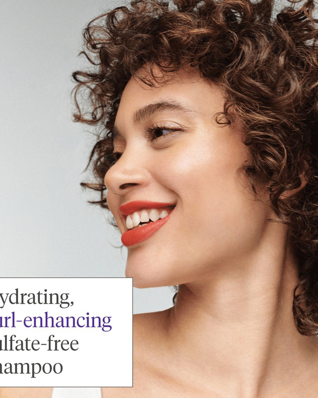 A creamy, sulfate-free shampoo that hydrates and minimizes frizz for defined curls, coils, and waves. Feels like: light, creamy cleanser.