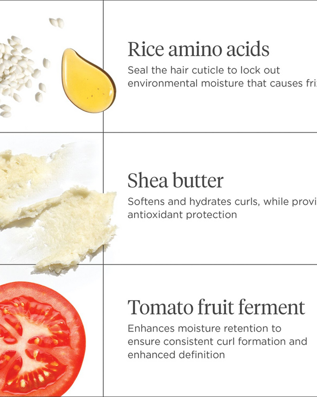 A creamy, sulfate-free shampoo that hydrates and minimizes frizz for defined curls, coils, and waves. Feels like: light, creamy cleanser.