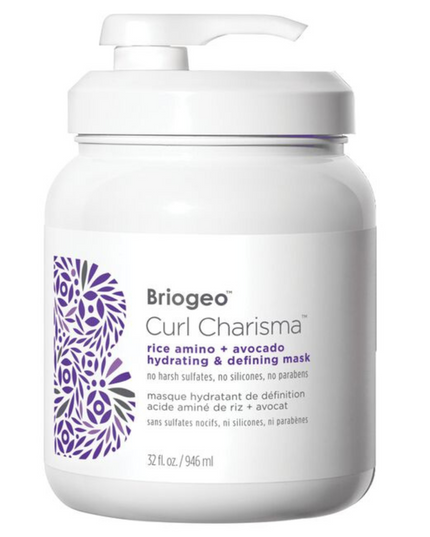 A protein-free, weekly hair mask that intensely moisturizes, enhances slip, and boosts definition for soft, bouncy, and vibrant curls.
