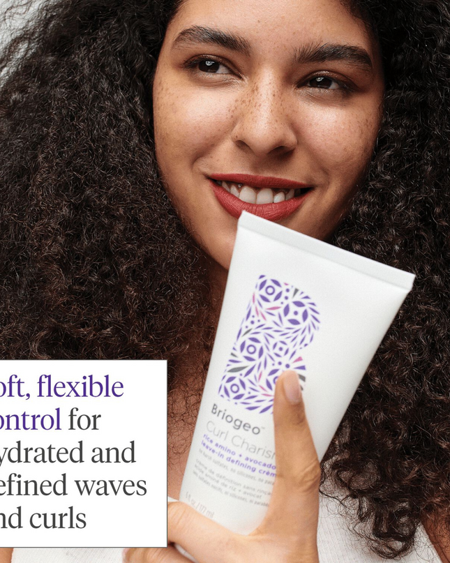 A curl-defining styling cream that provides soft, flexible control for waves and curls while boosting hydration and minimizing frizz.