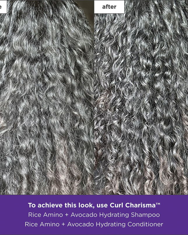 A nourishing conditioner that seals in moisture and minimizes frizz for enhanced definition of curls, coils, and waves.