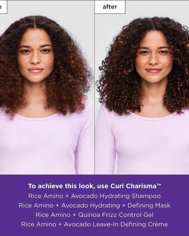 A nourishing conditioner that seals in moisture and minimizes frizz for enhanced definition of curls, coils, and waves.