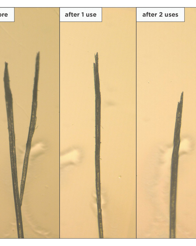 An invisible, leave-in treatment that seals split ends, reverses damage, and prevents future breakage with bioidentical lipids and clinically-proven repair technology.