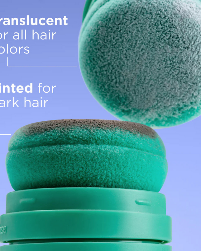 Style + Treat™ Dry Shampoo Puff is a lightweight, aerosol-free powder that absorbs excess oil to refresh hairstyles. This talc-free dry shampoo uses a compact power puff for a convenient, on-the-go root refresh.