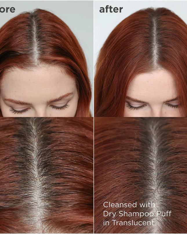 Style + Treat™ Dry Shampoo Puff is a lightweight, aerosol-free powder that absorbs excess oil to refresh hairstyles. This talc-free dry shampoo uses a compact power puff for a convenient, on-the-go root refresh.